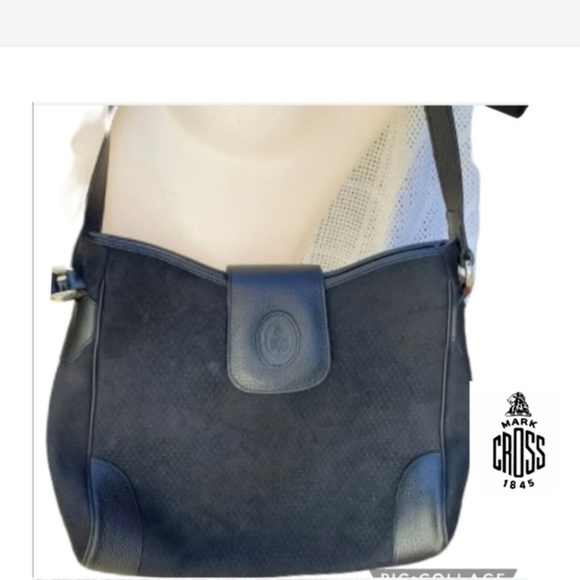 Marc Cross black shoulder‎ bag - Picture 1 of 14